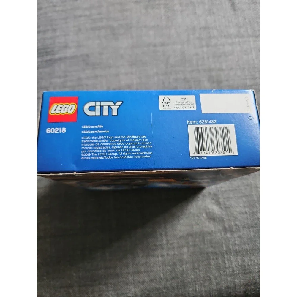 Lego City 60218 Desert Rally Racer Retired Set New in Sealed Box - 75 Pcs